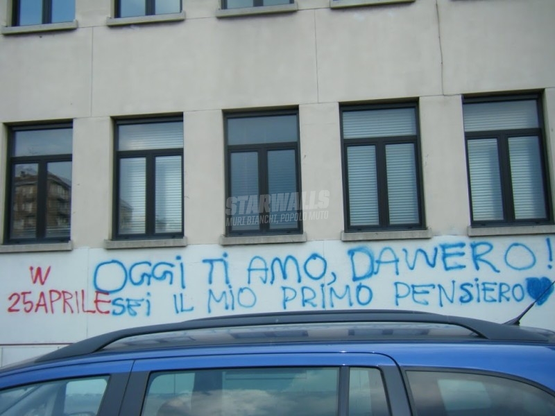 Scritte sui Muri Domani chissà 