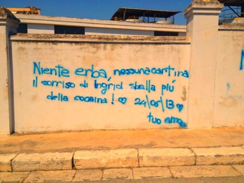 Scritte sui Muri Amore senza additivi