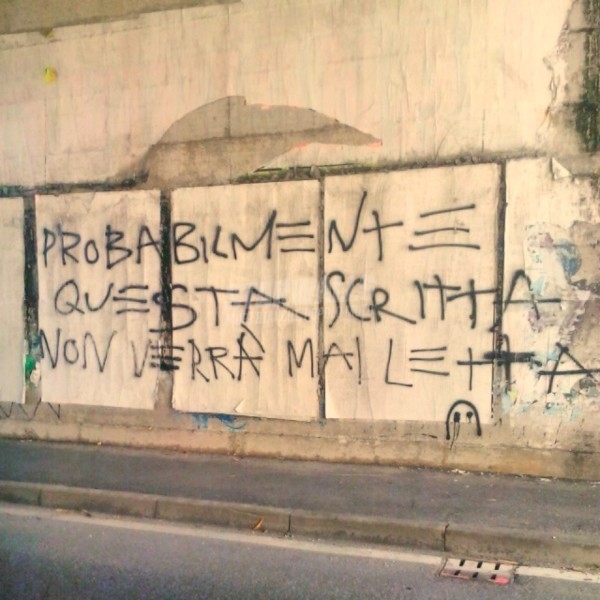 Scritte sui Muri Pessimista